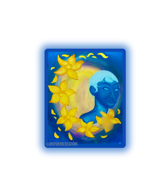 "BLUE MELODY" STICKER